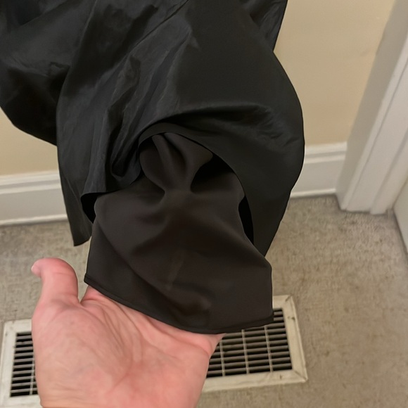 Impression Bridal formal dress, women’s size 14, black shiny - Picture 5 of 12